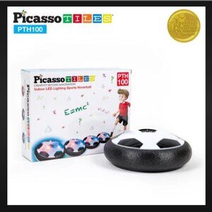 PicassoTiles Soccer Hoverball Air Hockey Electric Power Airlifted Hover Ball